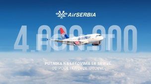 Četiri miliona putnika u 2024.